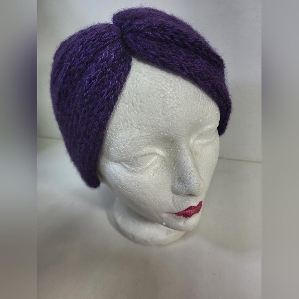 Purple Knit Headband